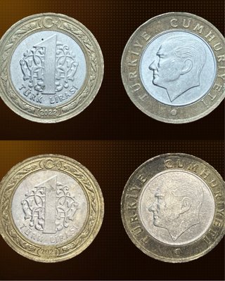 🇹🇷 Turquía 🇹🇷 Lote monedas