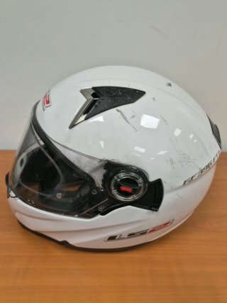 Casco Integral LS2 Blanco M