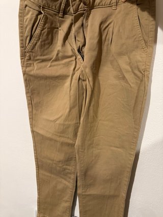 Pantalones mujer beige/marrón