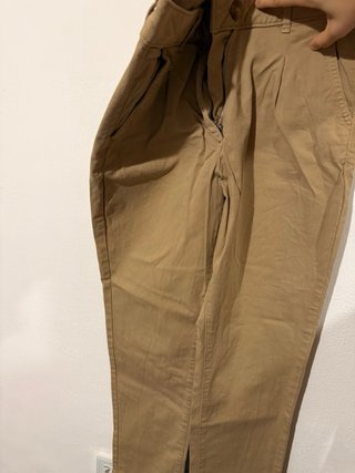 Pantalones mujer beige/marrón