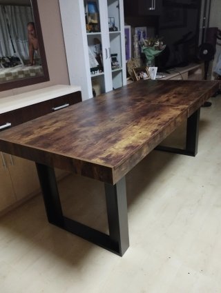 Mesa extensible comedor madera