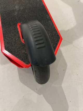Patinete Oxelo Scooter Rojo y Negro