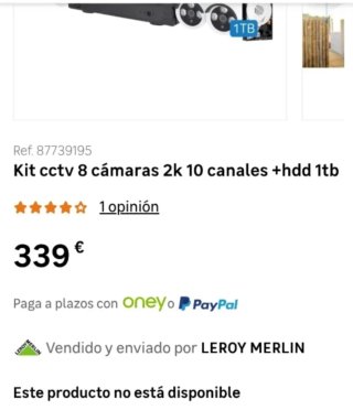Kit Cámaras Vigilancia 2K WiFi 8CH