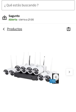 Kit Cámaras Vigilancia 2K WiFi 8CH