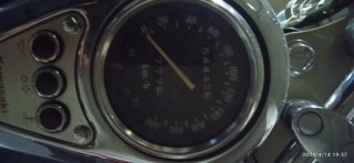 Kawasaki 800 Clásica Plata/Azul