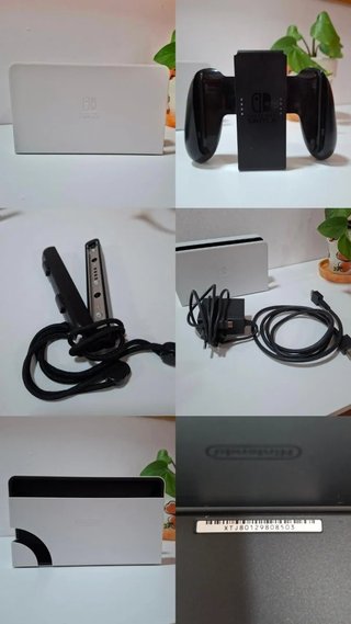 Nintendo Switch OLED Bianca