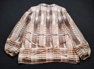 Blusa Boho Setentera Estampado Étnico