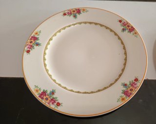 Juego 4 Platos Porcelana Antiguos 1910-30,j&g meak