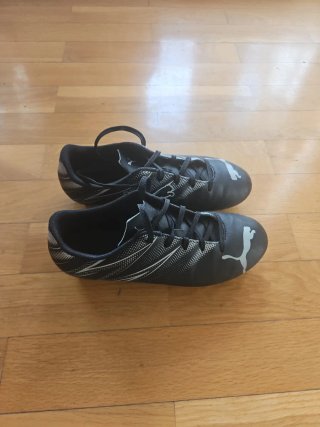 Zapatillas Fútbol Puma Niño Negras Talla 36