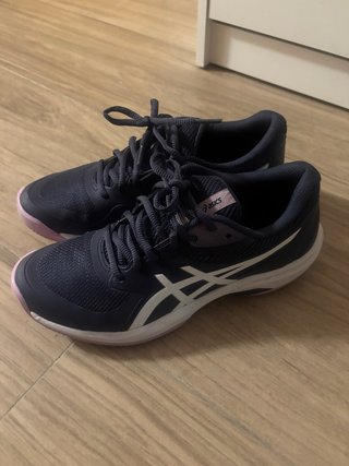 Zapatillas Asics Padel FF Mujer Azul/Rosa