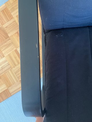 Sillón Poäng Ikea Negro