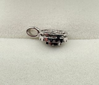 Colgante Oro 18kt Zafiros y Diamantes