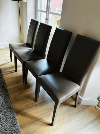 Mesa comedor extensible + 4 sillas