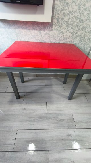 Conjunto de mesa de cocina con 4 banquetas