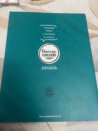 Lengua y Literatura, 4 ESO, Operación mundo