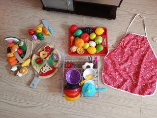 Cocina infantil de juguete