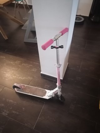 Patinete Oxelo Mid1 rosa plegable