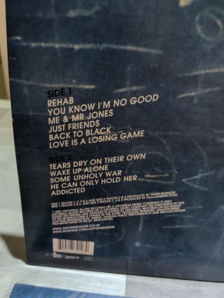 Vinilo Amy Winehouse - Back To Black (2007)