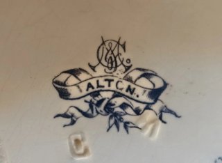 Sopera Antigua Loza Inglesa Minton ALTON S XIX