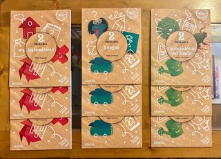 Lote libros 2 primaria Anaya