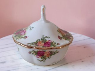 Azucarero Vajilla Royal Albert Old Country Roses