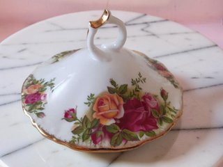 Azucarero Vajilla Royal Albert Old Country Roses