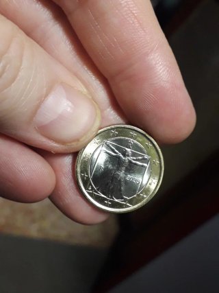 Moneta 1 Euro Italia 2025