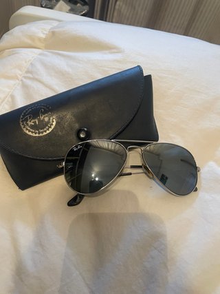 Gafas de Sol Ray-Ban Aviador Plata
