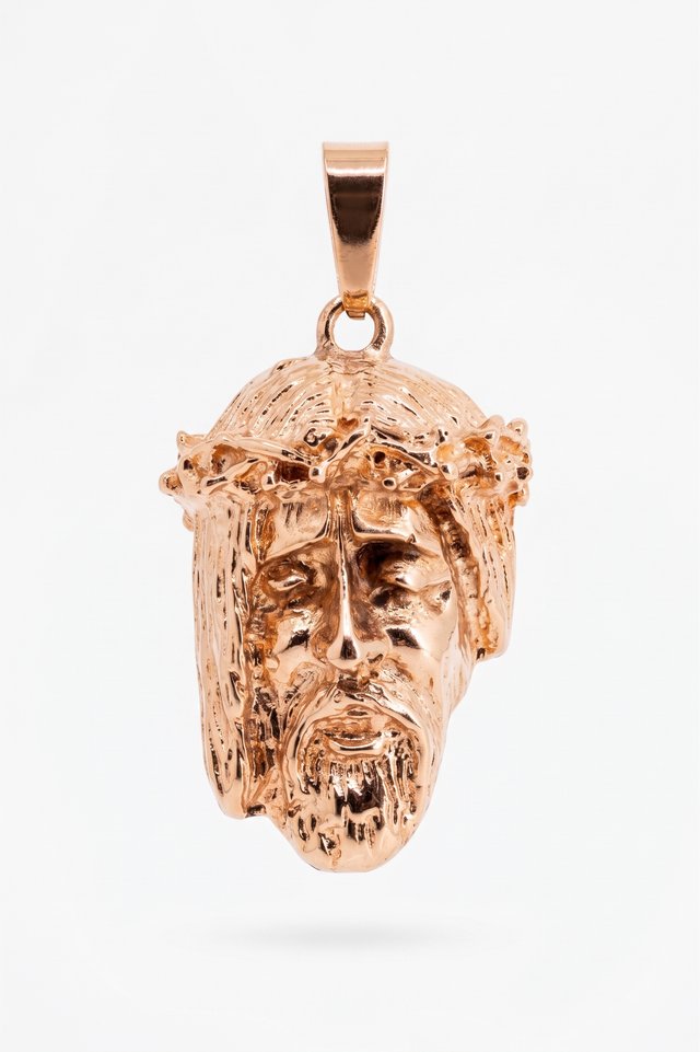 J-0905 Colgante Cristo Oro 18K