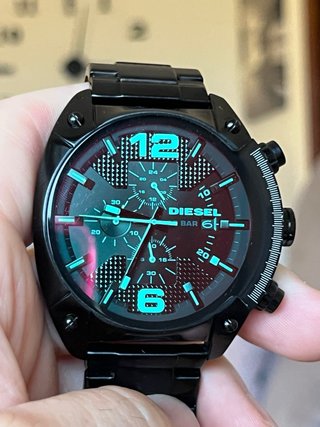 Reloj Diesel Rojo Cronógrafo