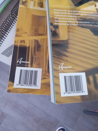 Libros FP Farmacia grado medio