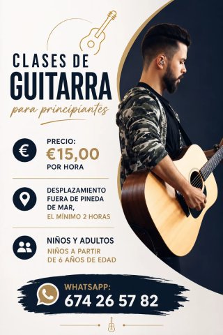 Clases de Guitarra acustica