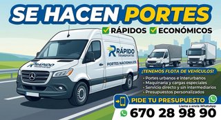 Se Realizan transportes y mudanzas