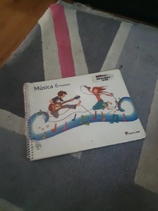 Libro Música 6 Primaria Santillana