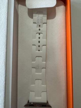 TIENDA - Correa Apple Watch Hermès Blanca 42MM