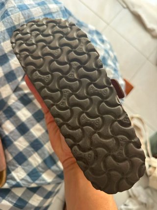 Sandálias Birkenstock Castanhas Couro