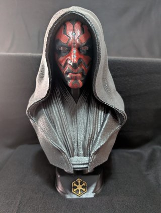 Busto Darth Maul Personalizado 35cm