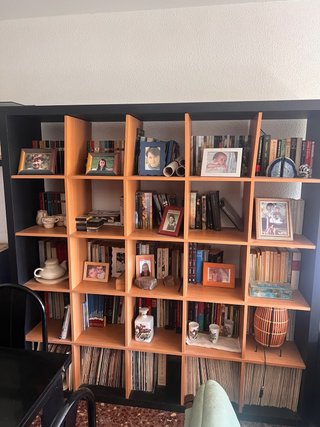 Mueble salón madera