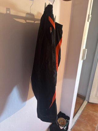 Pantalones cortos deportivos XL negro/naranja