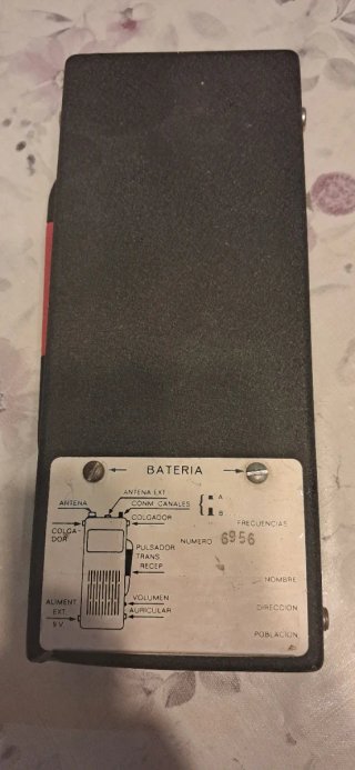 WALKY Superheterodino Mensajero II Radio-Teléfono