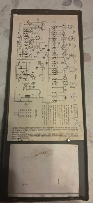 WALKY Superheterodino Mensajero II Radio-Teléfono