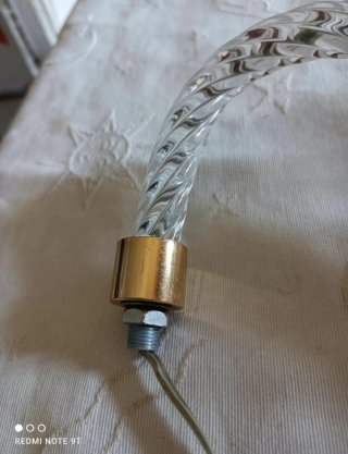 Brazo para lámpara araña de cristal