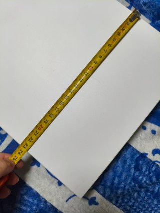 Estantería flotante blanca de 80x23,5cm