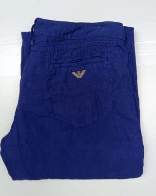 Pantalón Armani Jeans azul mujer talla 27
