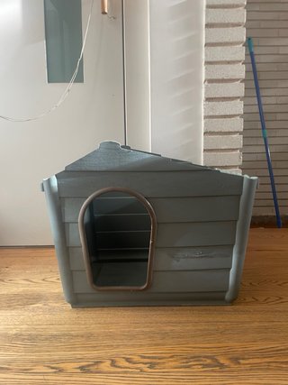 Caseta de exterior para perro pequeño