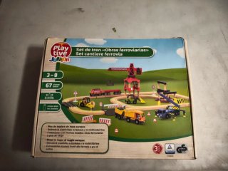 Playtive Junior Set de Tren Obras Ferroviarias