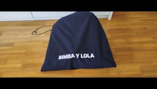 Botas de agua Bimba y Lola azul y marrón
