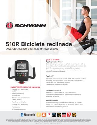 Bicicleta reclinada Schwinn 510R