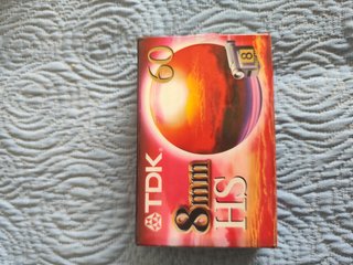 Cinta video TDK 8mm HS 60