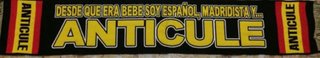 Bufanda Anticule Desde que era bebé soy español